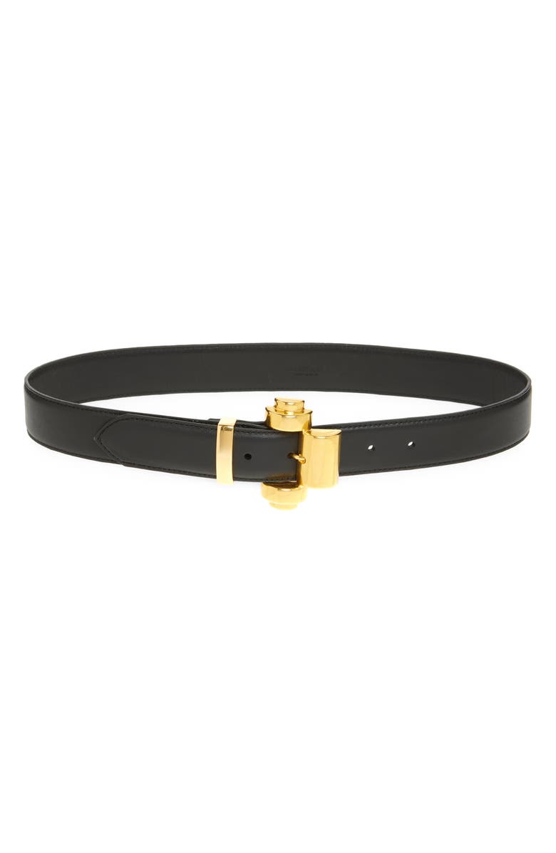 Altuzarra Industrial Calfskin Leather Belt, Main, color, 