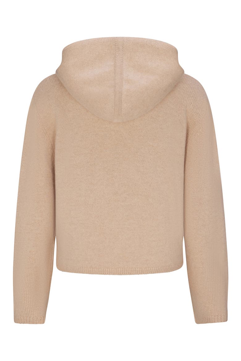 Marnie Cashmere Hoodie, Alternate, color, SAND BEIGE