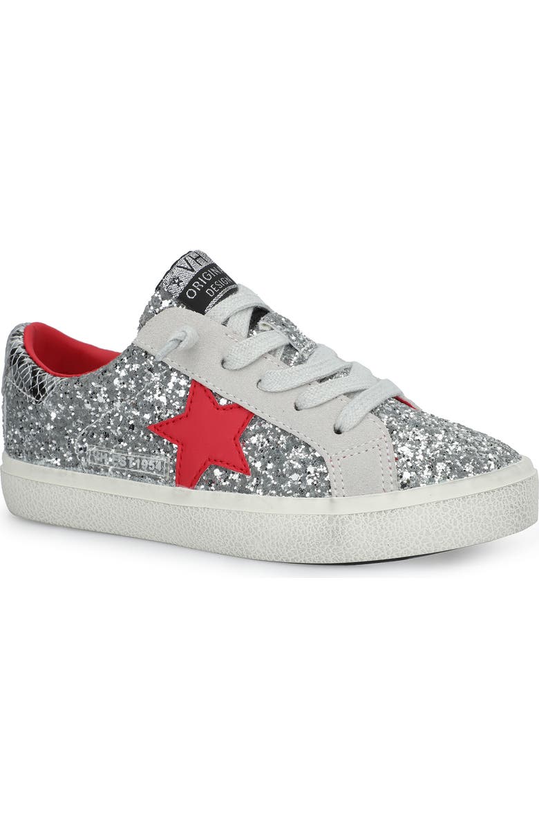 Vintage Havana Kids' Charlotte Glitter Sneaker, Main, color,