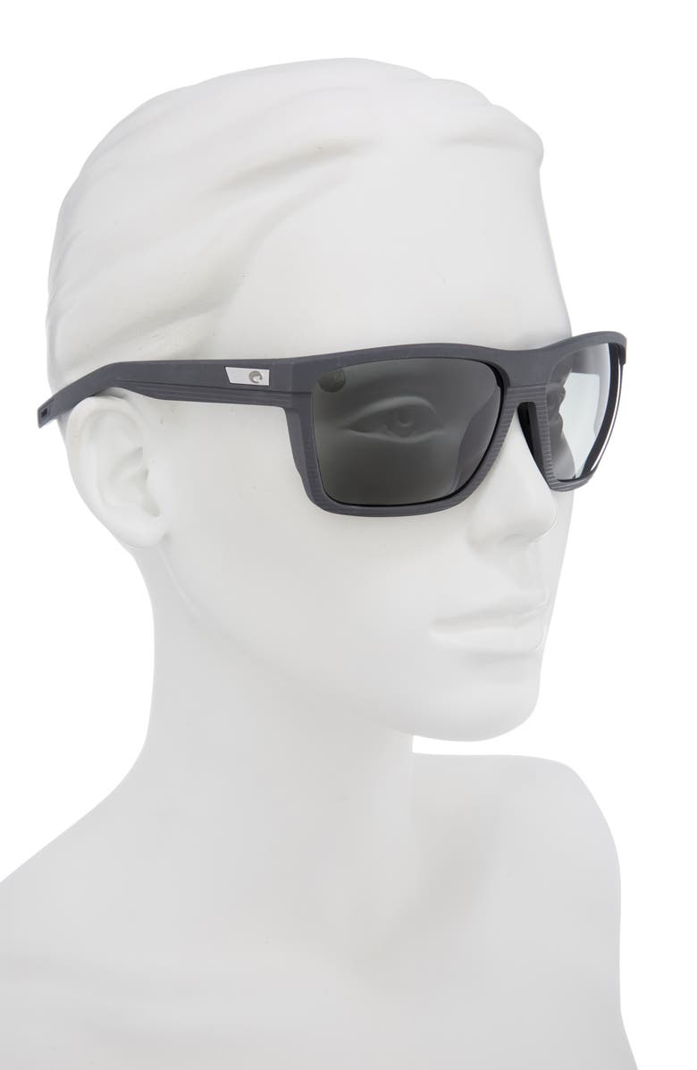 Costa Del Mar 61mm Square Sunglasses, Alternate, color, Dark Grey