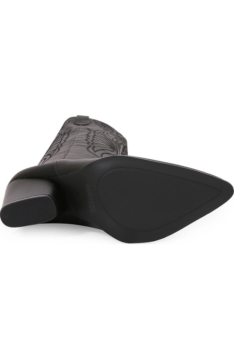 BERNESS Anamaria Tall Western Boot, Alternate, color, Black