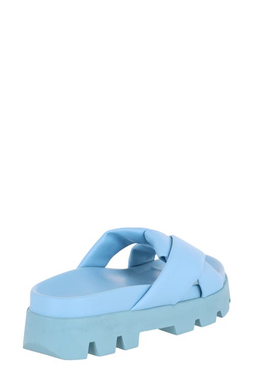 Ferragamo Woman Sandals Light Blue Size 8 Calfskin In Blue