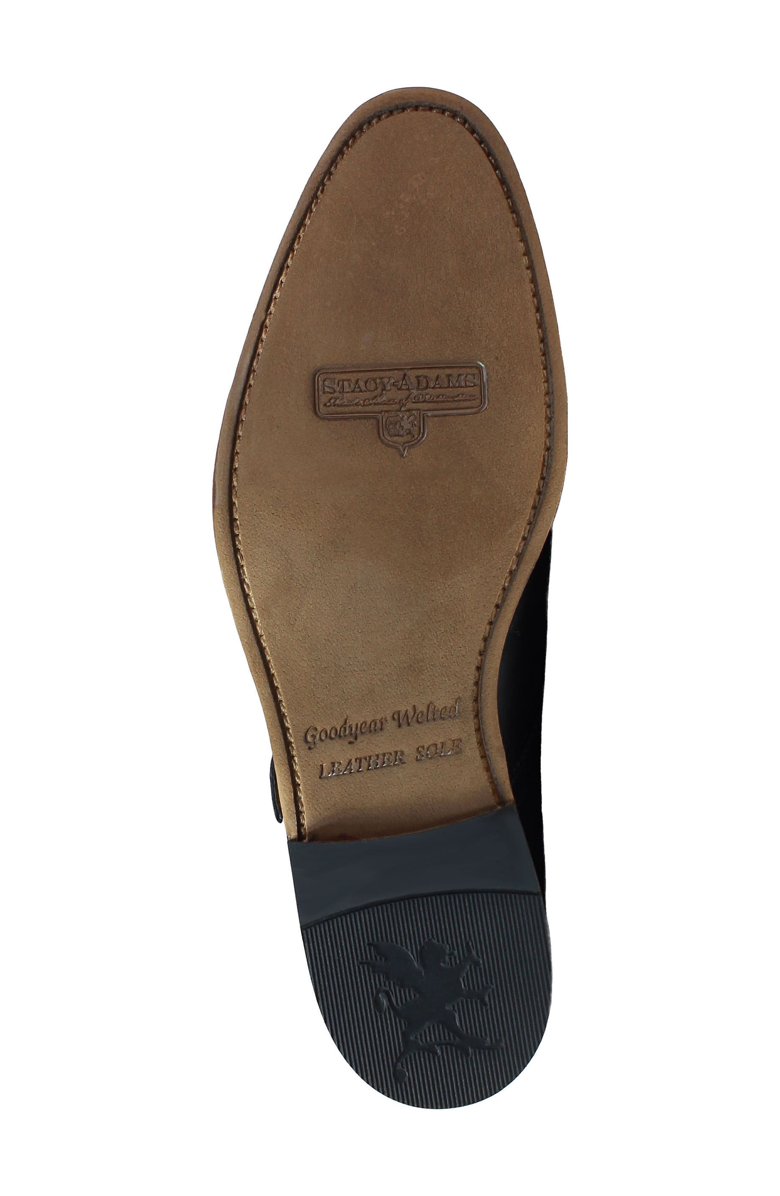 Stacy Adams M2 Plain Toe Double Strap Monk Shoe, Alternate, color, 