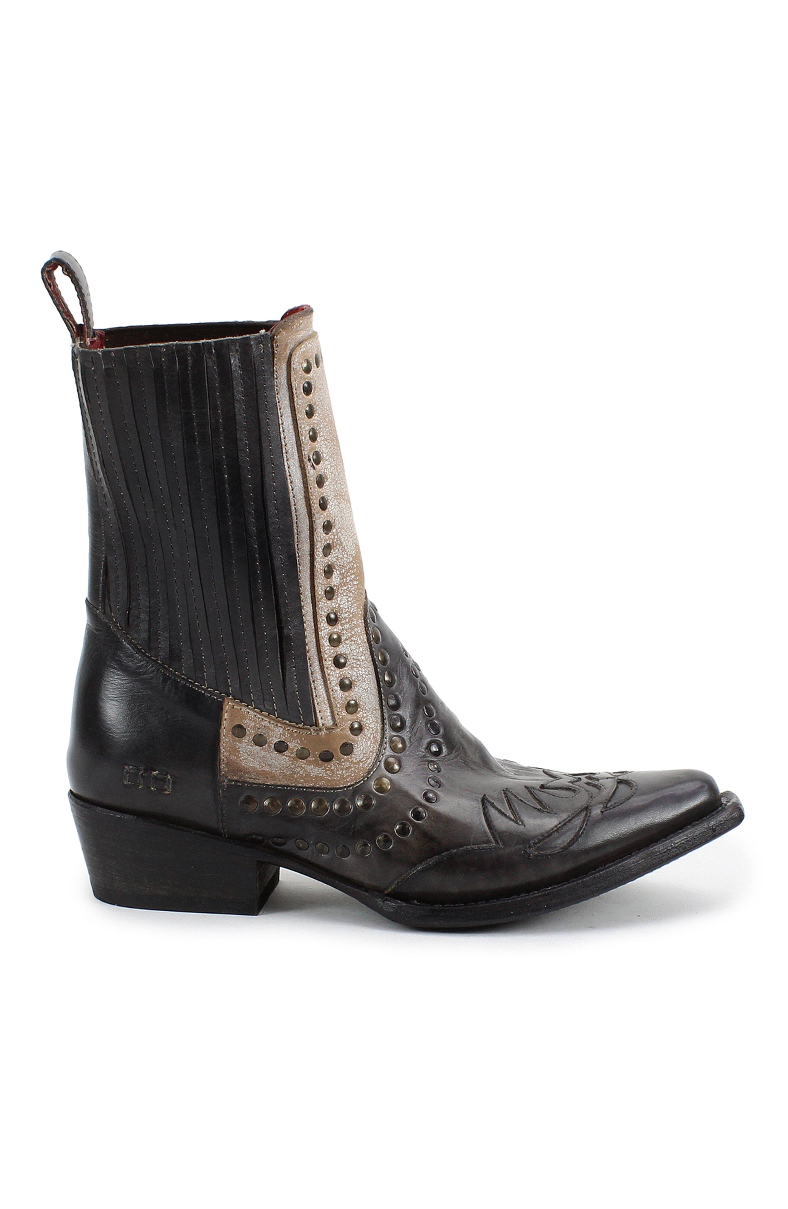 Bed Stu Raise Western Boot, Alternate, color, Black Rustic Nectar Lux