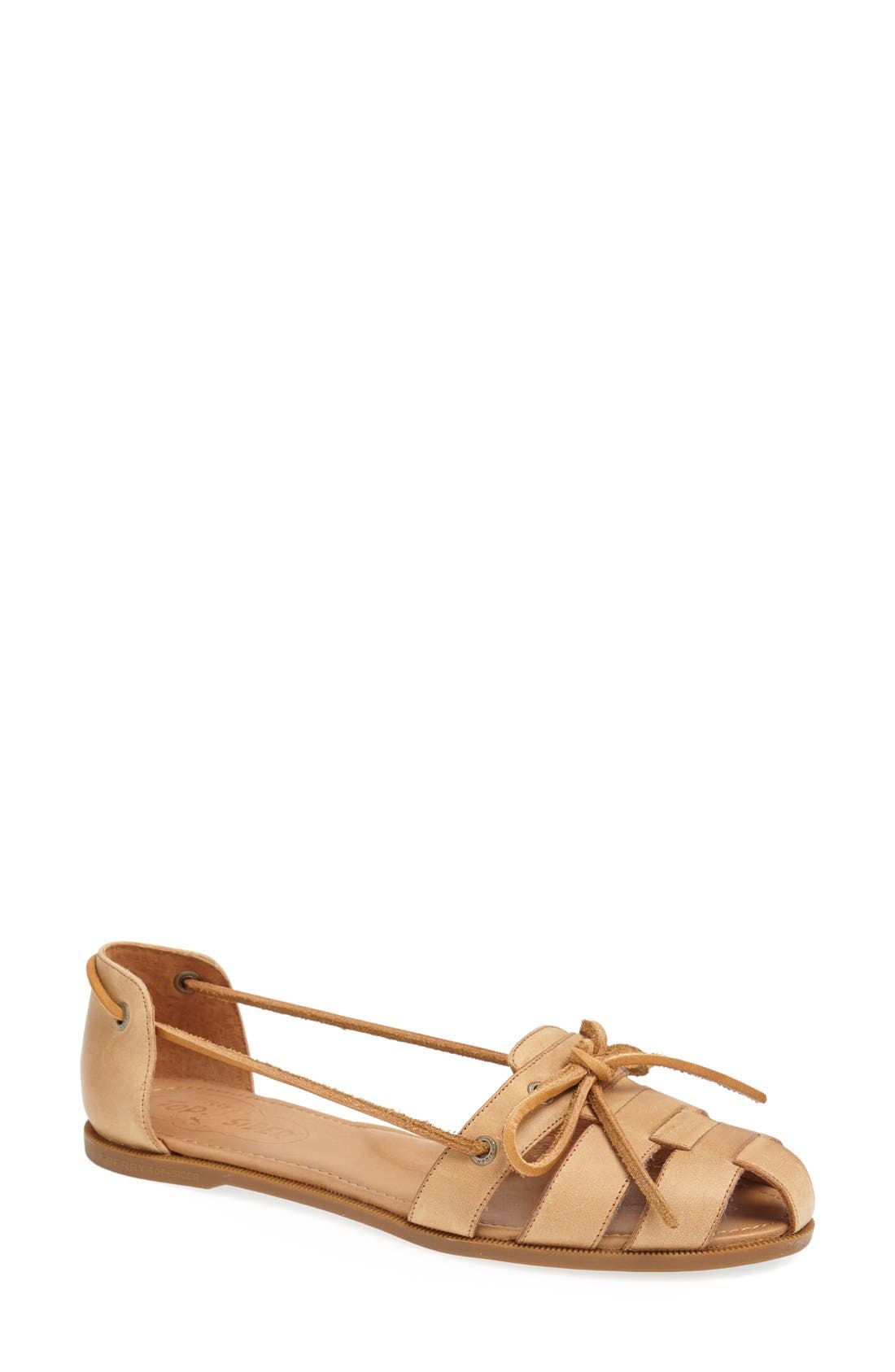 Sperry Top-Sider® 'Shae' Flat, Main, color, COGNAC