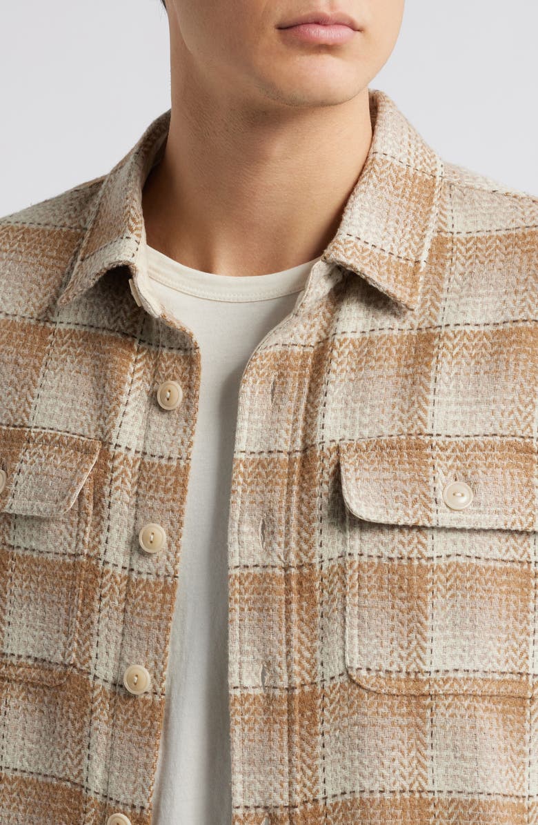 Rails Berkshire Plaid Flannel Shirt Jacket, Alternate, color, 