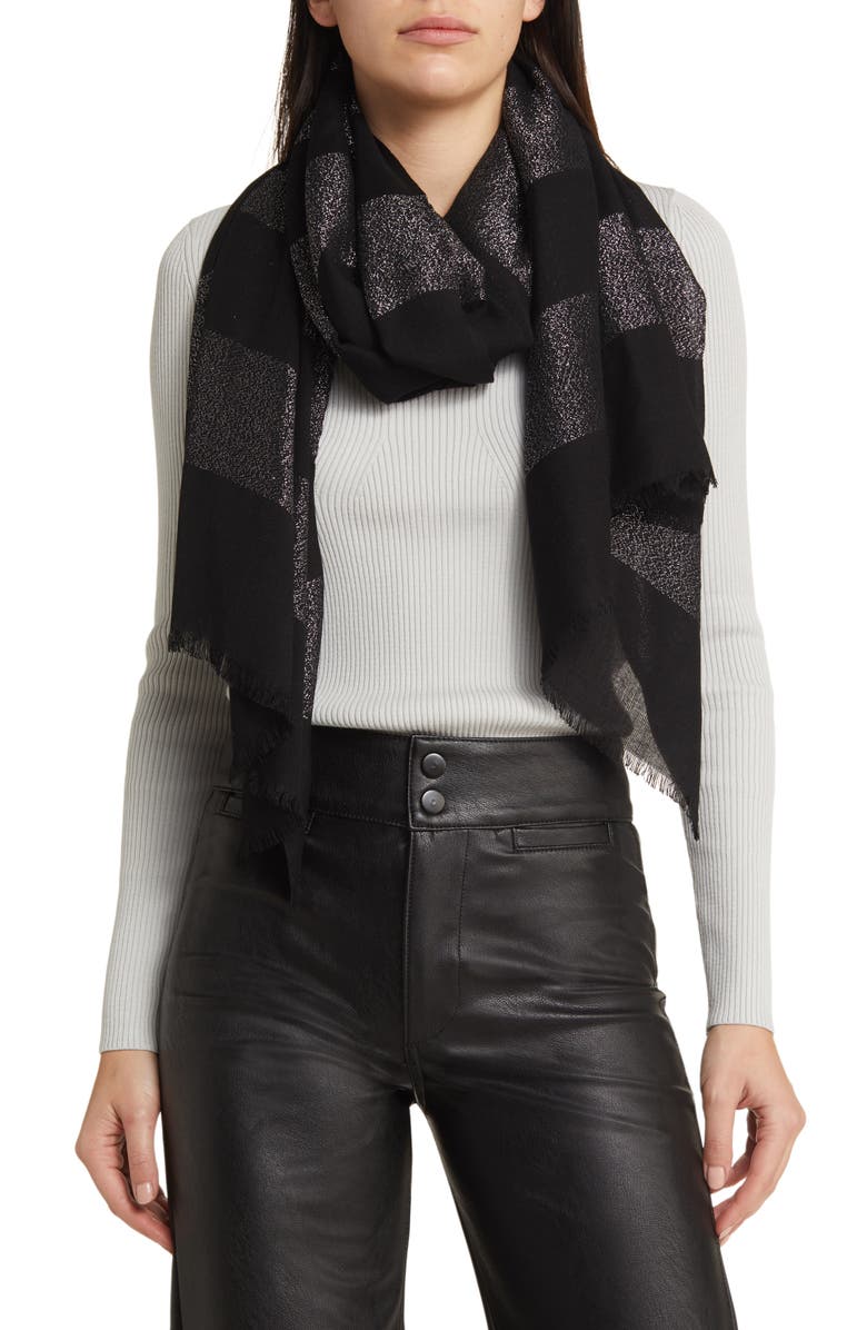 Tasha Glitter Scarf, Main, color,