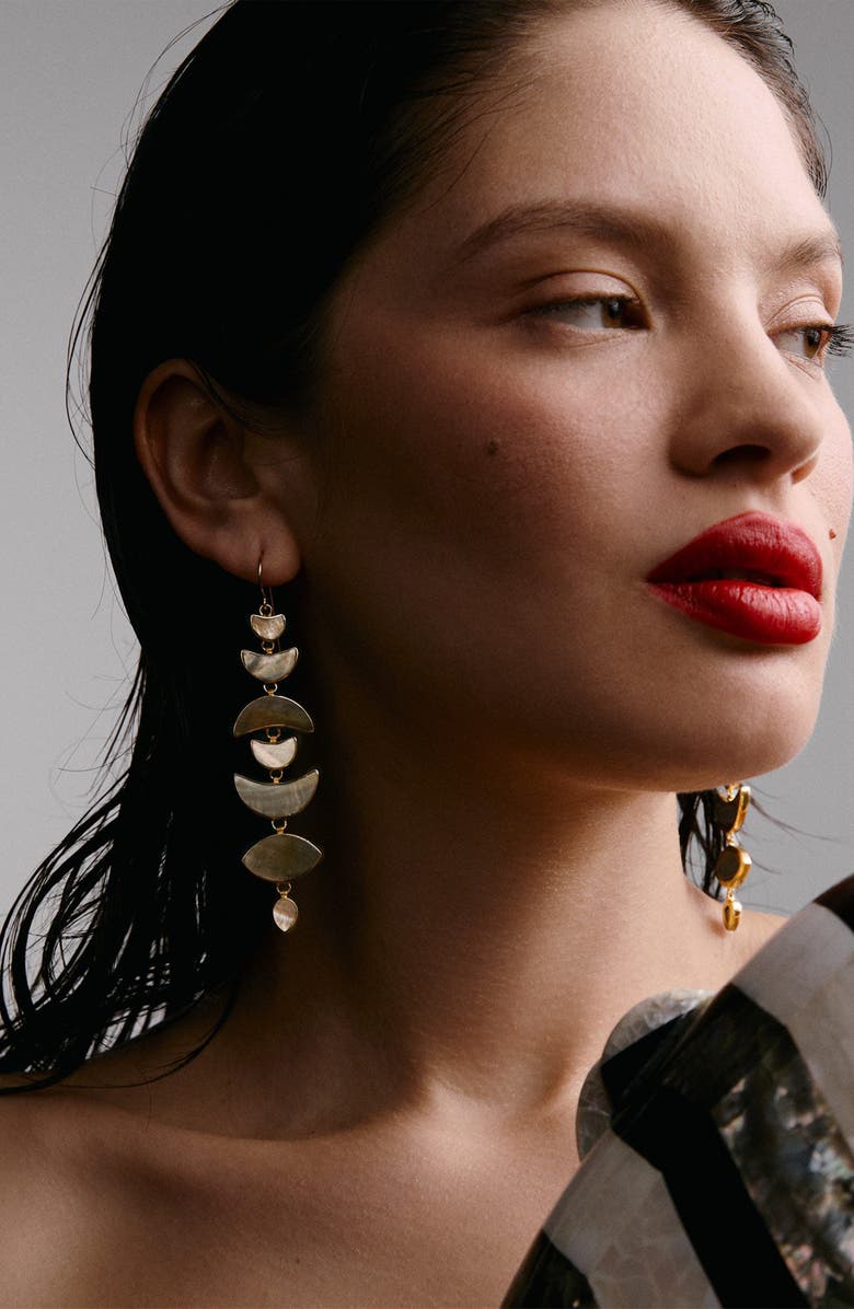 Freya Rose Warrioress Noir Moon Drops, Alternate, color, Noir Moon