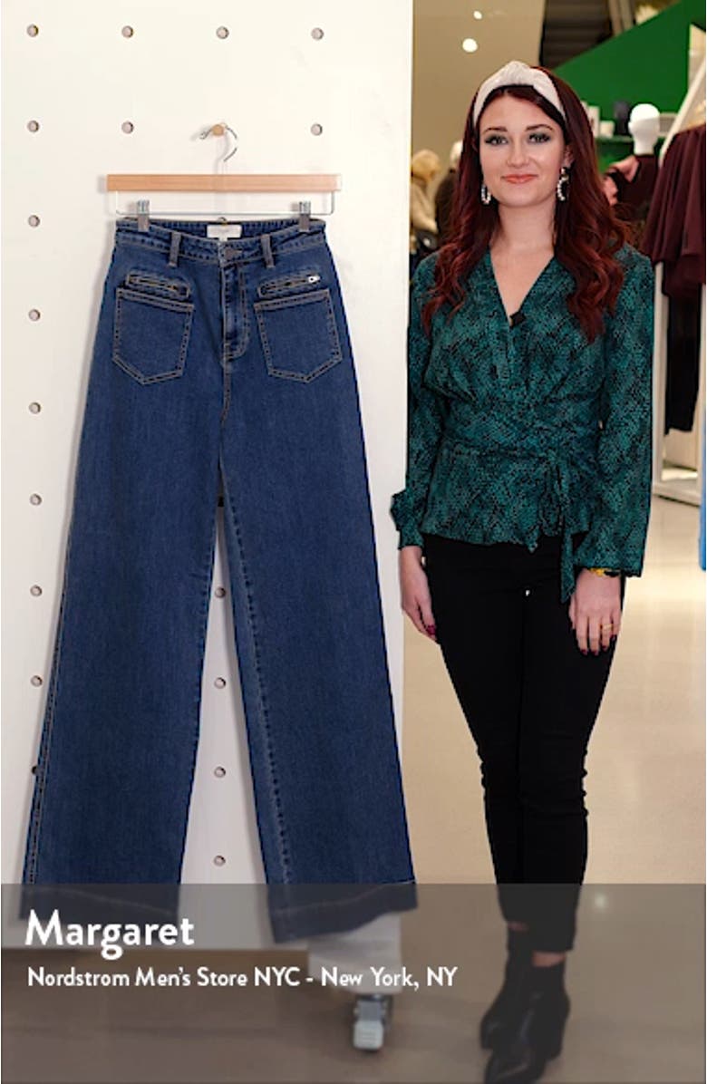 McKena Wide Leg Jeans, sales video thumbnail