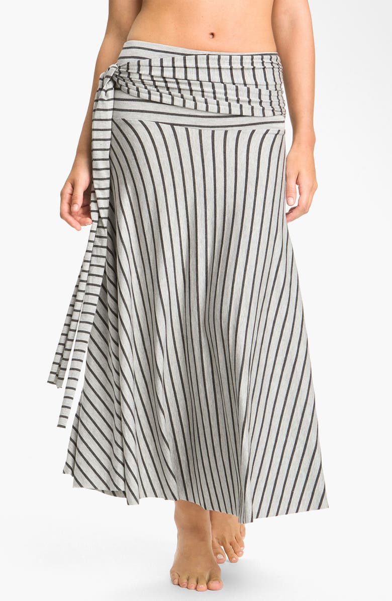 Elan Stripe Convertible Cover-Up Dress, Alternate, color, 