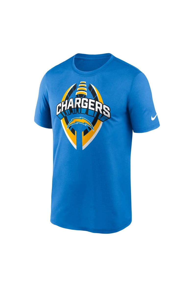 Men's Nike Powder Blue Los Angeles Chargers Legend Icon Performance T-Shirt, Alternate, color, Powder Blue