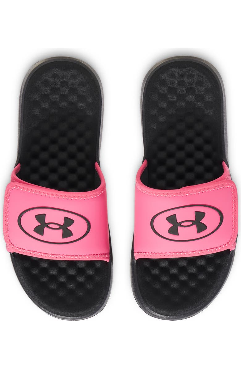 Under Armour Kids' Ignite Pro 8 Slide Sandal, Alternate, color, Black