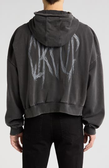 Antler Graphic Zip Hoodie
