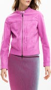 Desigual Faux Leather Moto Jacket