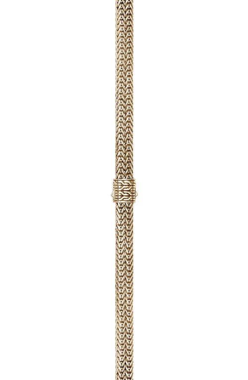 John Hardy Icon Link Pavé Diamond Necklace In Gold
