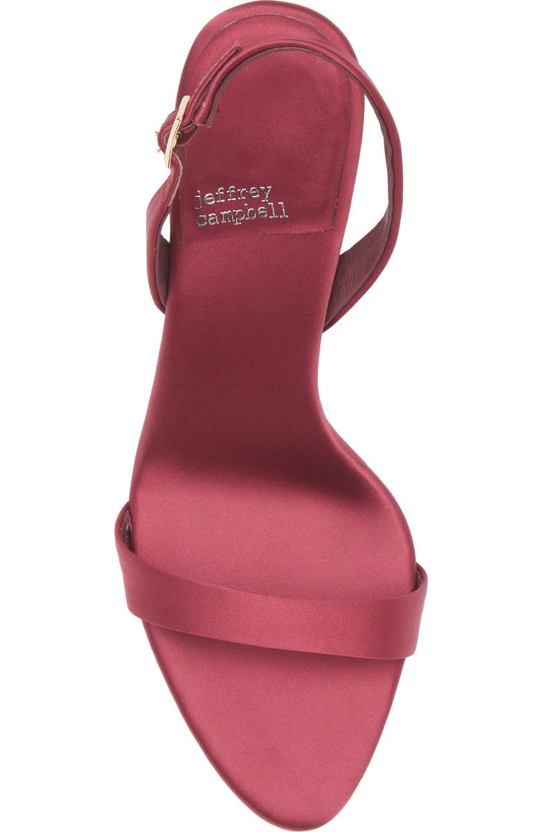 Jeffrey Campbell Go-Getter Sandal, Alternate, color, Fuchsia Satin