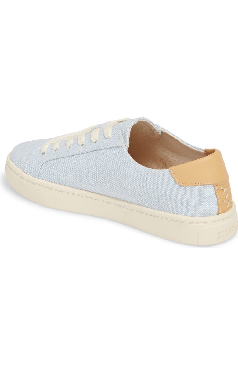 Soludos Ibiza Canvas Lace-Up Sneaker, Alternate, color,