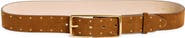 rag & bone Rebound Studded Suede Belt