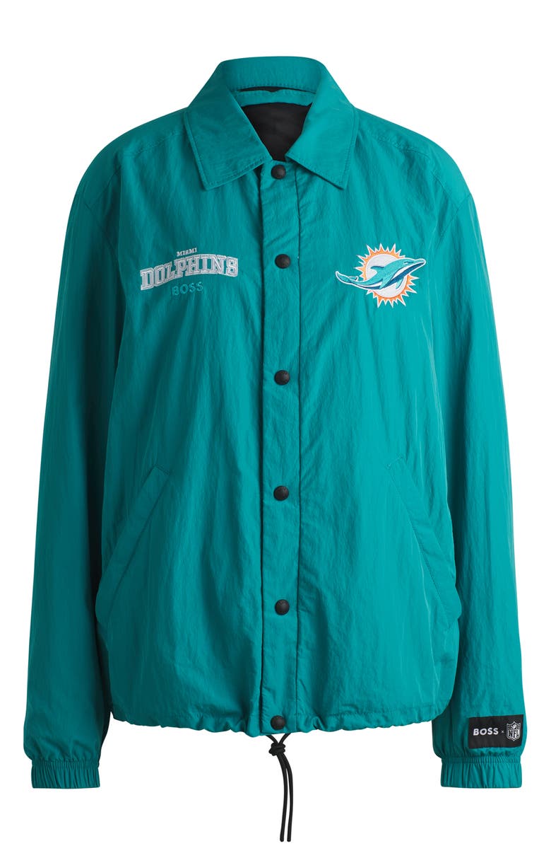 Boss X NFL x NFL Otto Jacket, Alternate, color, Miami Dolphins