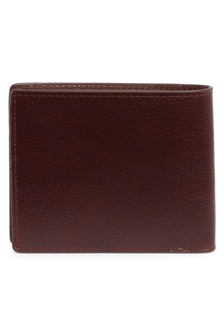 Brockwell Pebbled Bifold Wallet, Alternate, color, TAN