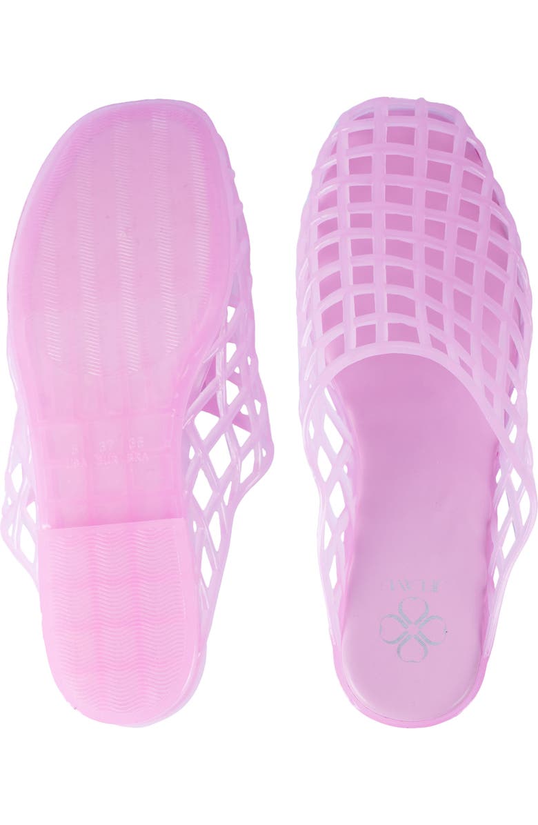 Jelavu Glimmr Jelly Mule, Alternate, color, Pink