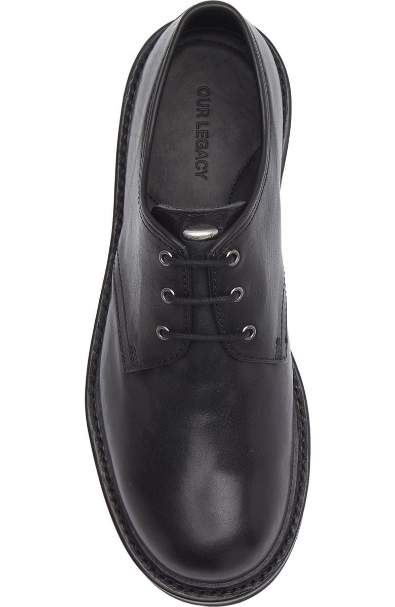 OUR LEGACY Trampler Derby, Alternate, color, Black Supple Cow Hide