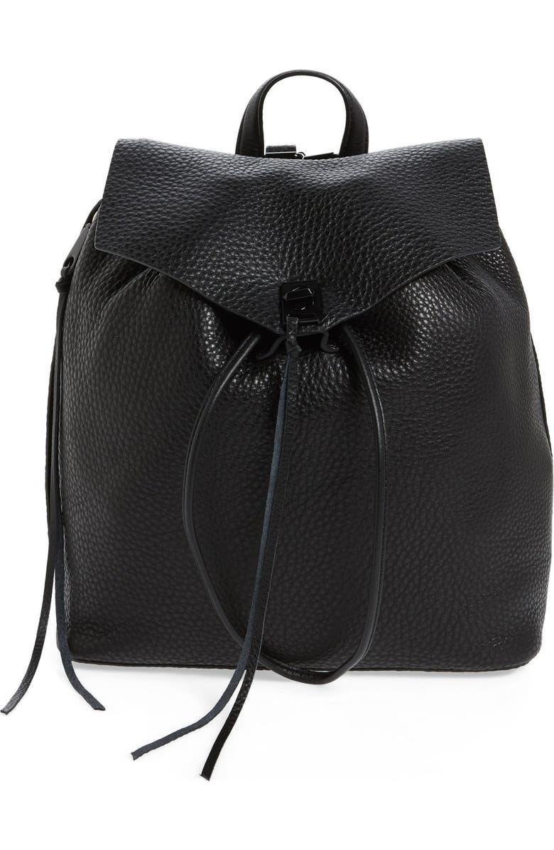 Rebecca Minkoff Darren Leather Backpack, Main, color,