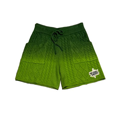 Gradient Knitted Shorts