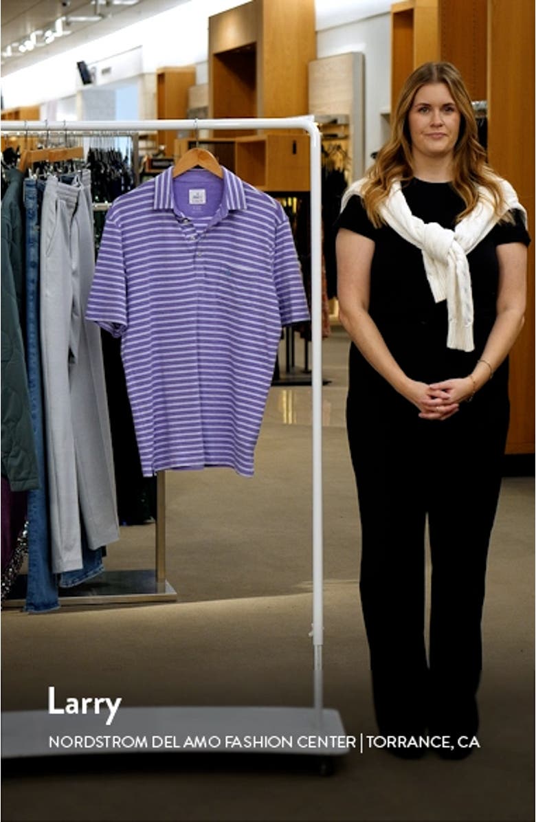 Matthis Stripe Pocket Polo, sales video thumbnail