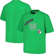 PLEASURES Men's PLEASURES  Green Cleveland Guardians Repurpose T-Shirt