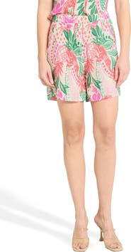 CARIBBEAN JOE Crinkle Cabana Shorts