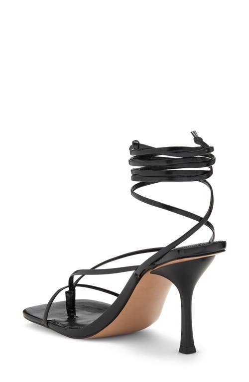 Shop Steve Madden Athea Ankle Strap Sandal In Black
