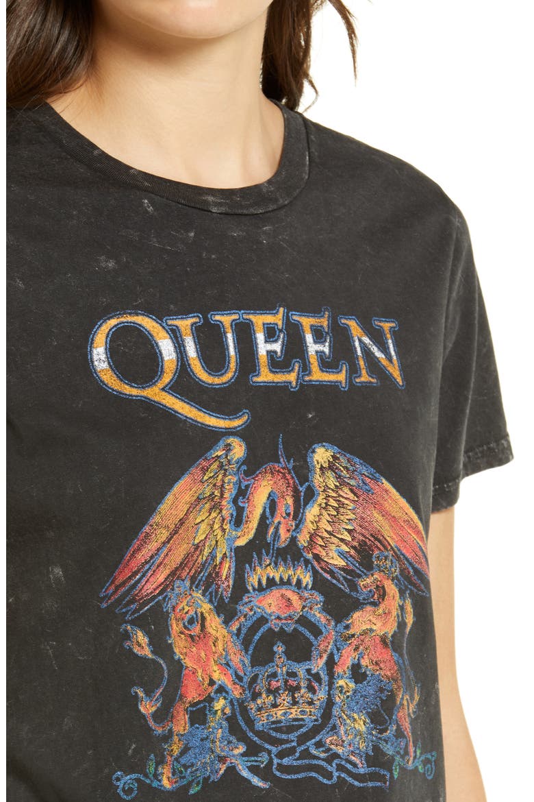Band Graphic Tee, Alternate, color, CHARCOAL GREY- QUEEN