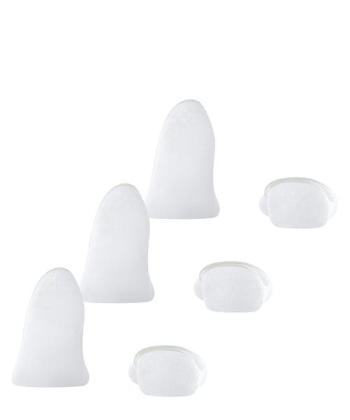 Falke Step Cotton 3-pack No Show Socks In White