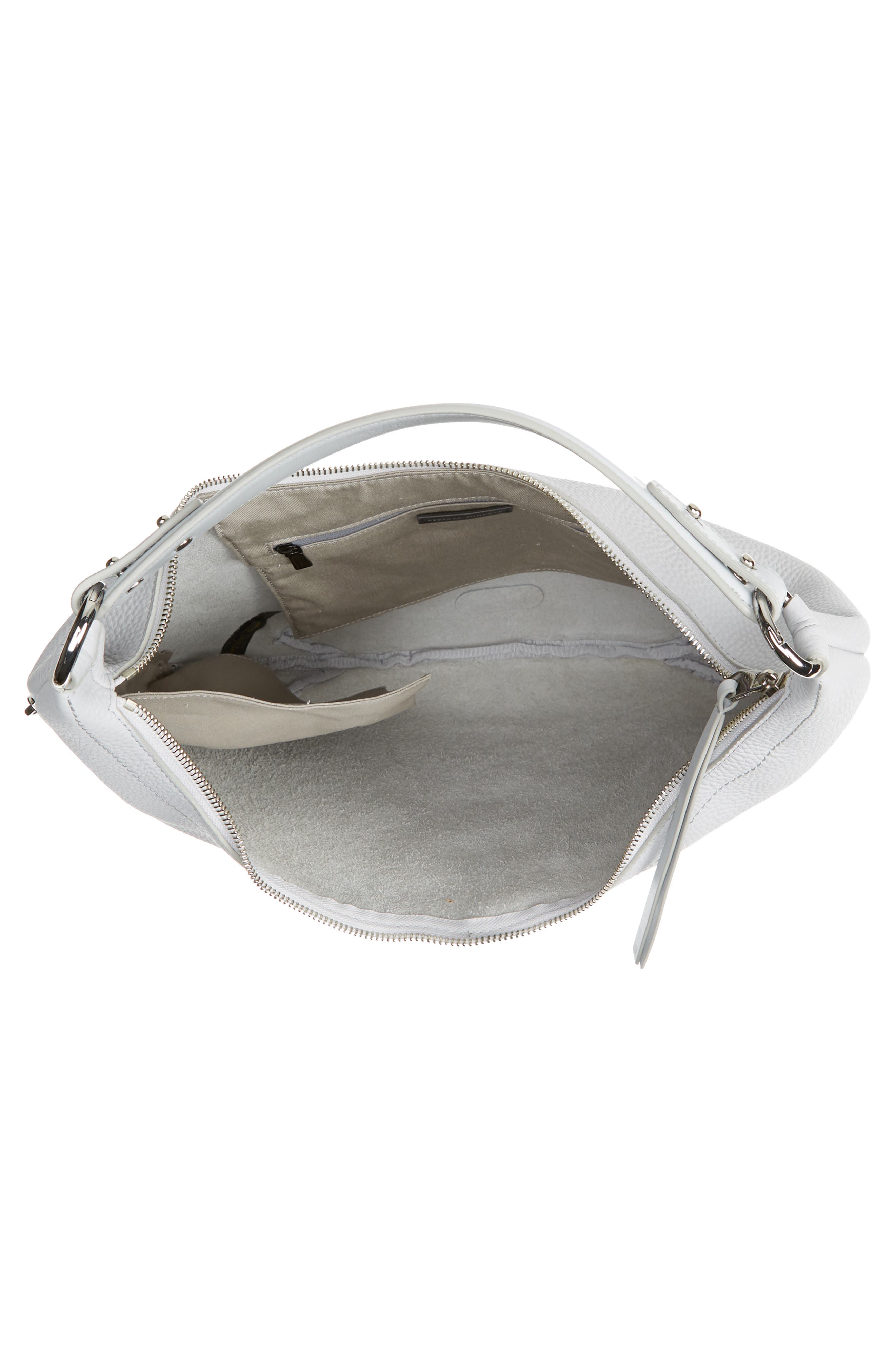 Rebecca Minkoff Michelle Leather Hobo, Alternate, color, 