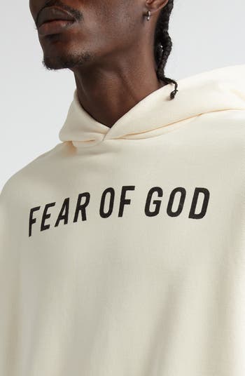 大人気【FEAR OF GOD】French Terry ロゴ入りコットンフーディー Fear of God Cotton French Terry Logo Hoodie | Nordstrom
