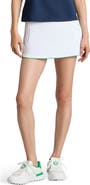 G/FORE Mid Rise Tulip Hem Piqué Golf Skort
