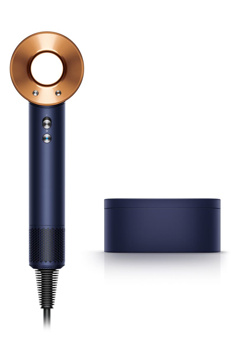 Dyson Prussian Blue Supersonic<sup>™</sup> Hair Dryer Gift Edition, Main, color,