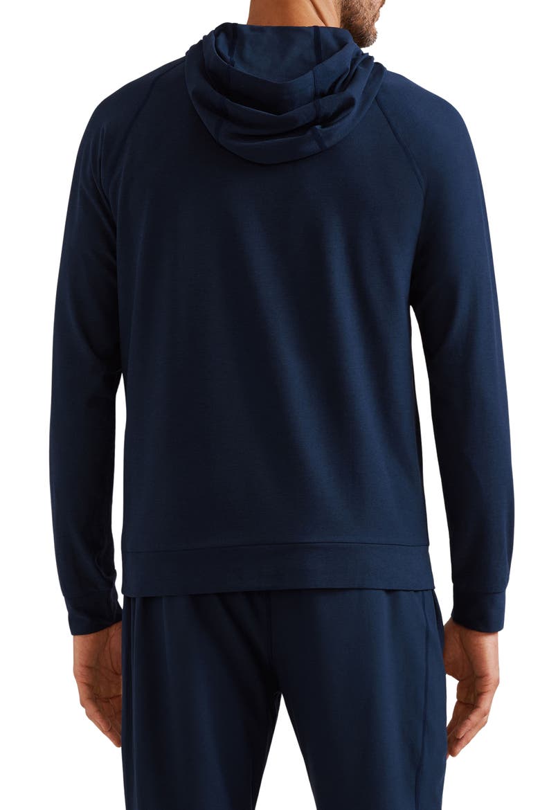 Atmosphere Midweight Hoodie, Alternate, color, NAVY