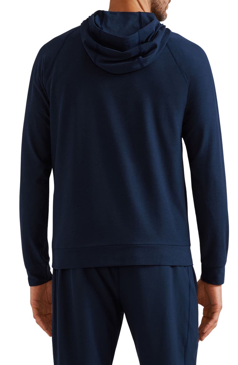 Rhone Atmosphere Midweight Hoodie, Alternate, color, Navy