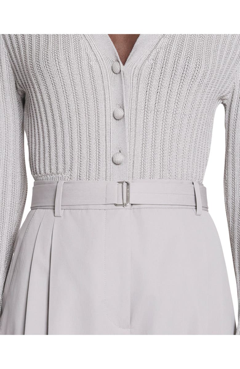 Lanvin Darted Cotton Pants, Alternate, color, Mink