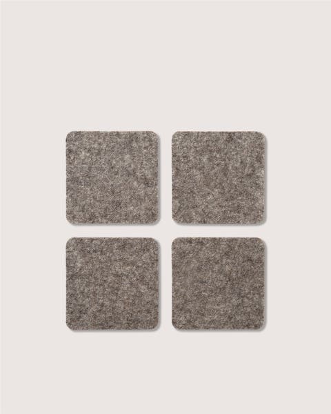 Bierfilzl Merino Wool Coaster set