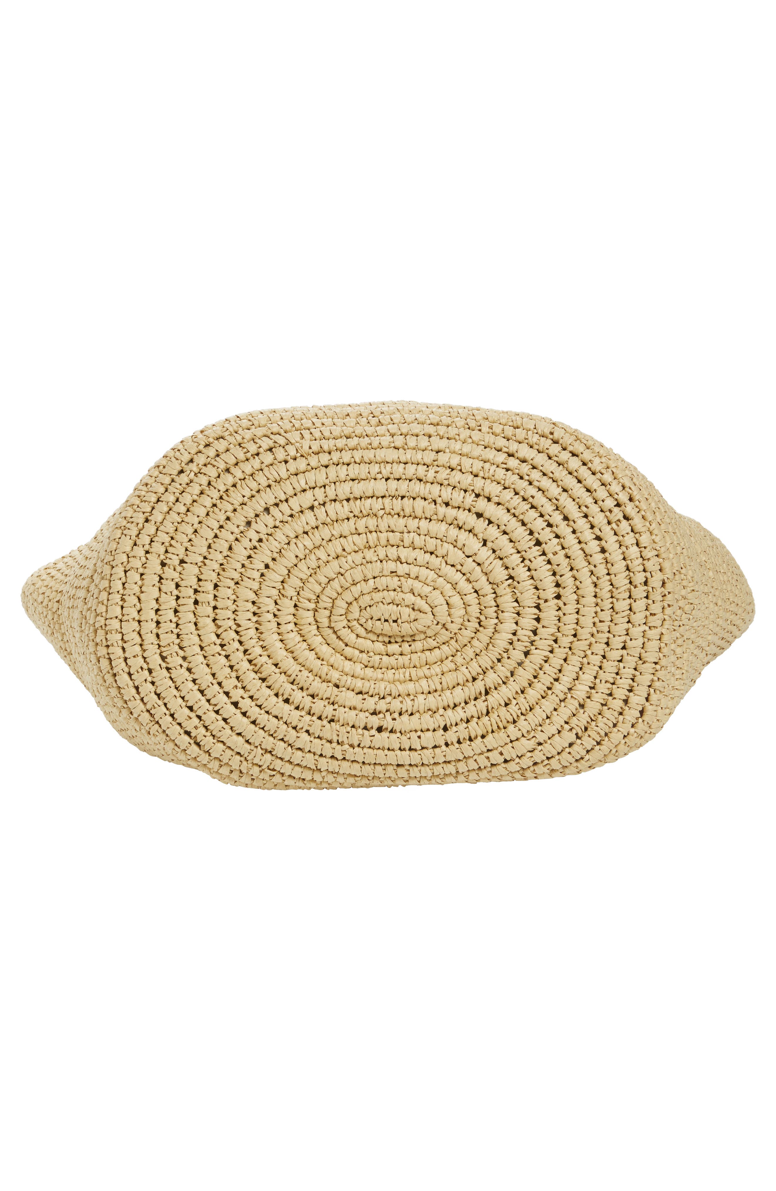 Straw Tote, Alternate, color, NATURAL