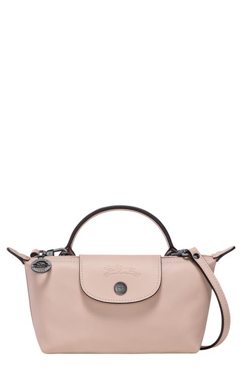 Extra Small Le Pliage Xtra Leather Clutch