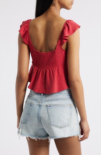 x LA Hearts Babydoll Top