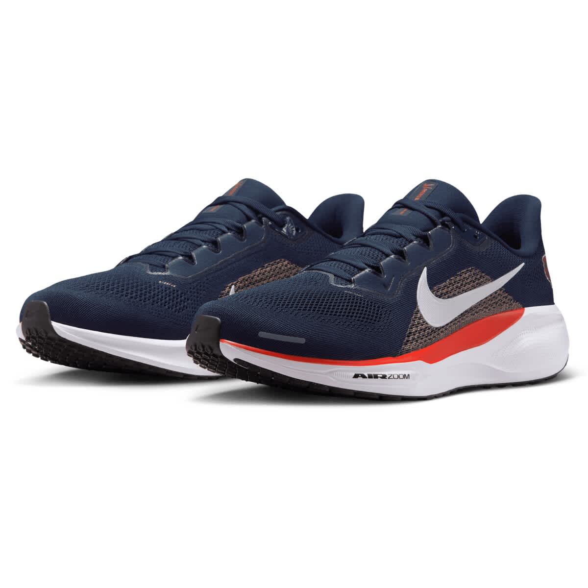 Nike Unisex Nike  Navy Chicago Bears Air Zoom Pegasus 41 Sneakers, Alternate, color, Navy
