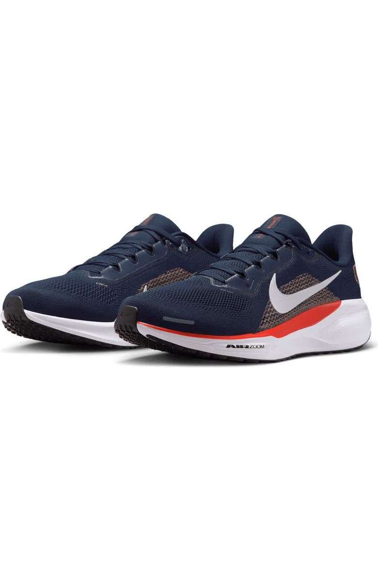 Nike Unisex Nike Navy Chicago Bears Air Zoom Pegasus 41 Sneakers, Alternate, color, Navy