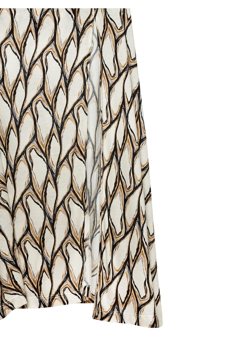 Side Slit Maxi Skirt, Alternate, color, Ivory Khaki