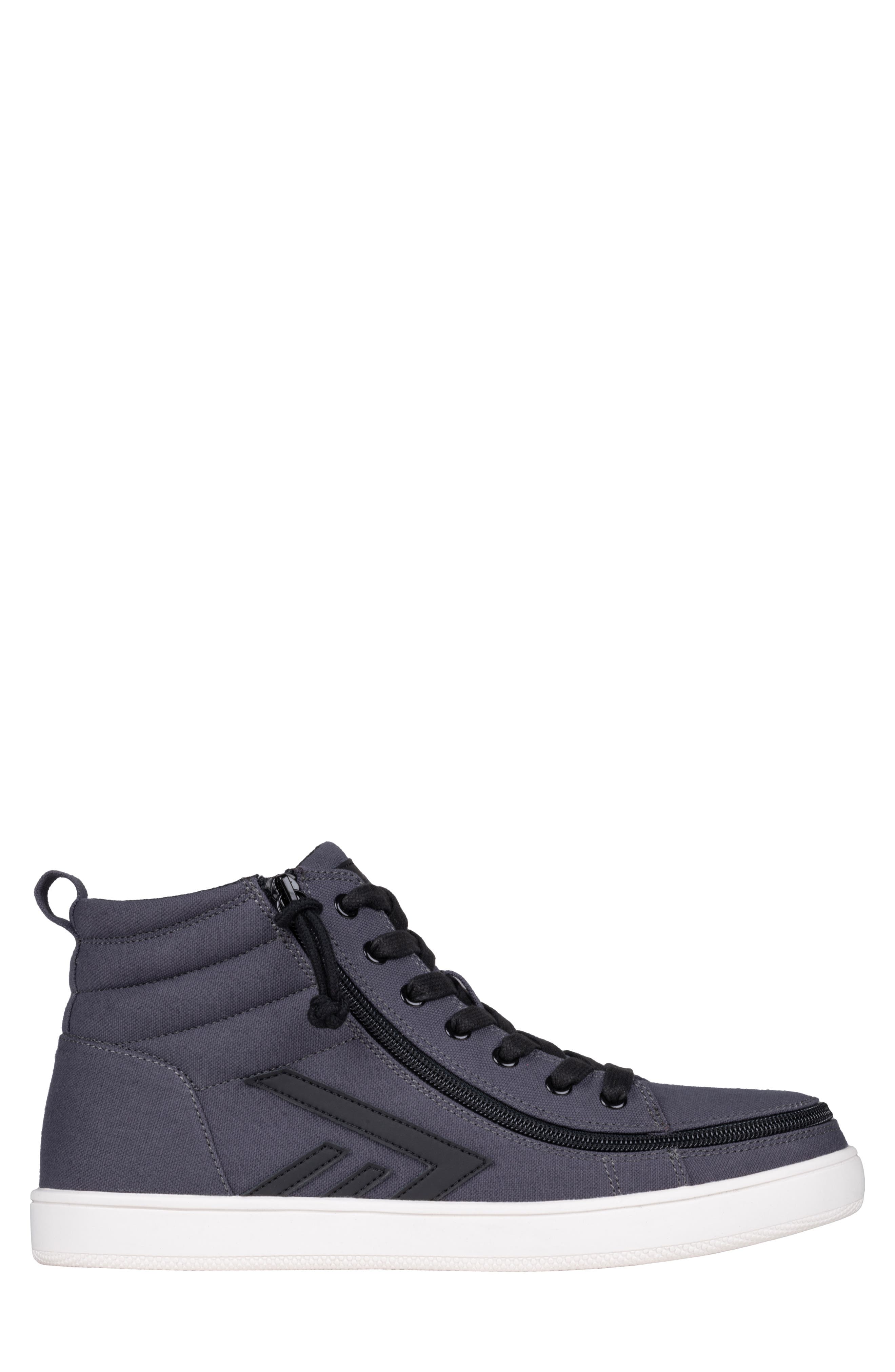 Classic High Top Sneaker, Alternate, color, CHARCOAL/ BLACK