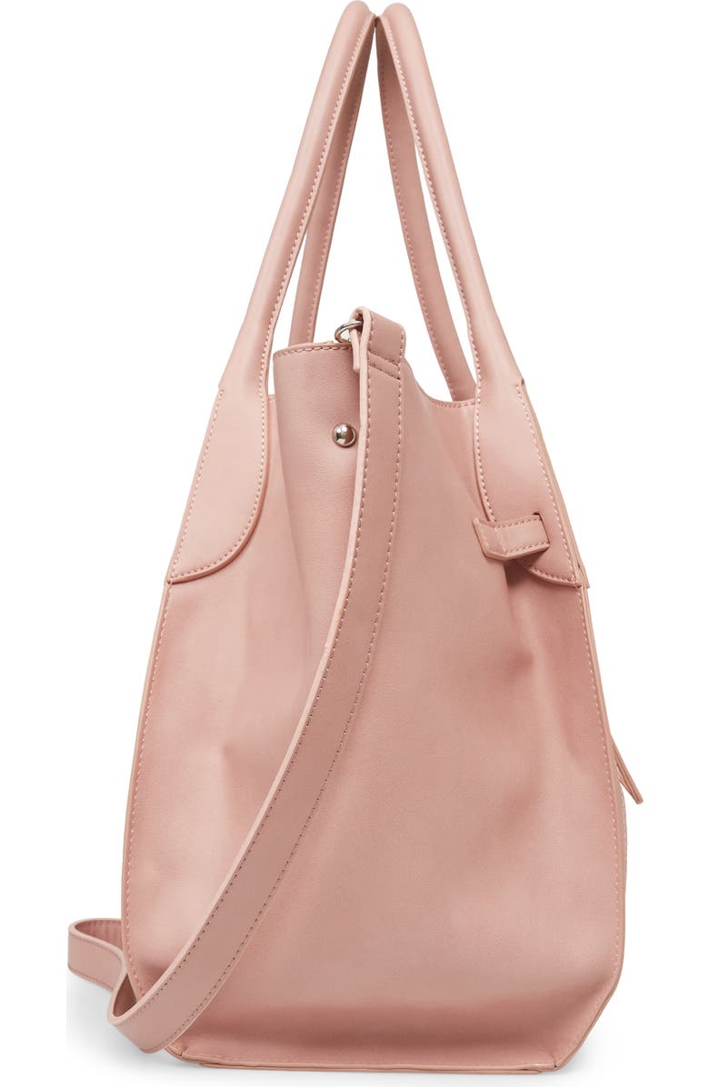 Malibu Skye Large Faux Leather Carryall Tote, Alternate, color,